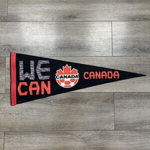 WinCraft Canada Soccer WE CAN 12x30 Premium Pennant